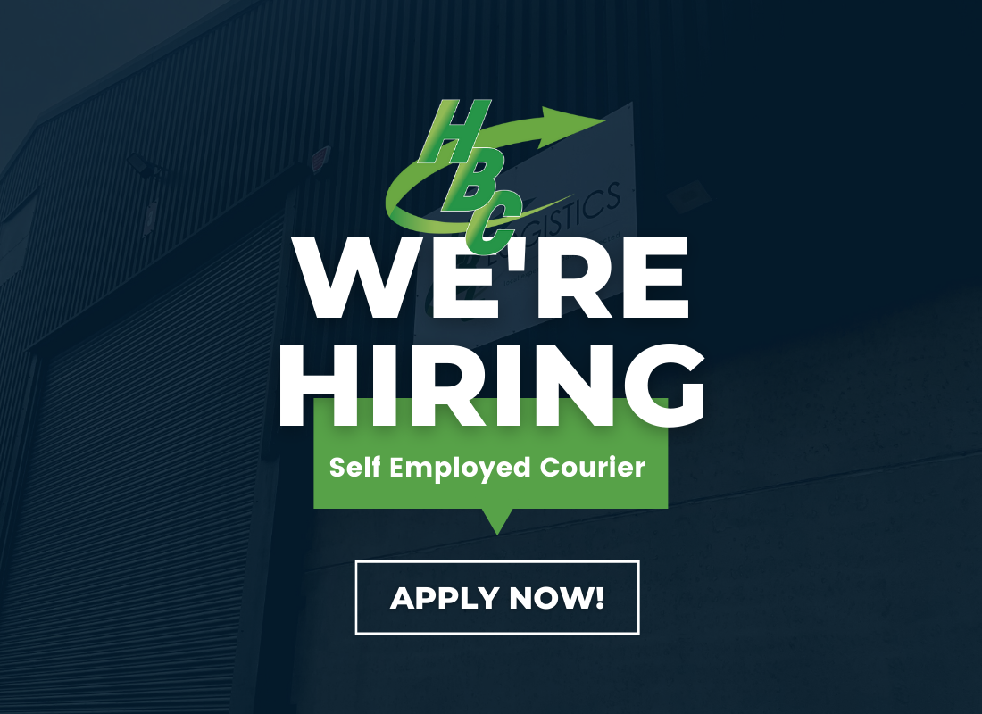 We’re Hiring! – Self Employed Couriers